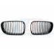 E81 E87 E88 E82 HARICOTS NOIR BRILLANT SERIE 1 BMW CALANDRE NOIR