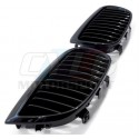 Calandres noires brillantes double barre style E90 – BMW Série 1 E81 / E87 Pack M