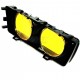 E36 LENTILLE PHARE AVG JAUNE