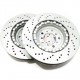 DISQUES 345x28mm POUR M3 E46 CSL LA PAIRE Zimmermann FORMULA Z