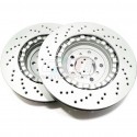 DISQUES 345x28mm POUR M3 E46 CSL LA PAIRE Zimmermann FORMULA Z