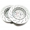 DISQUES 345x28mm POUR M3 E46 CSL LA PAIRE Zimmermann FORMULA Z
