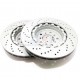 DISQUES 345x28mm POUR M3 E46 CSL LA PAIRE