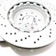 DISQUES 345x28mm POUR M3 E46 CSL LA PAIRE