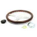Volant MOMO Heritage Grand Prix Bois 3 Branches Ø350mm