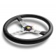 PROTOTIPO HERITAGE VOLANT CUIR 3 BRANCHES MOMO HERITAGE ALU