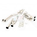 Collecteur inox + catalyseurs sport 300 cellules BMW E46 M52 M54 (sauf XI)