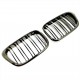 E39 96-03 CALANDRES DOUBLE GRILLES NOIR BRILLANT