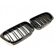 E39 96-03 CALANDRES DOUBLE GRILLES NOIR BRILLANT