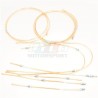 Kit durites cuivre de freinage BMW E30 avec disques arrière sans ABS