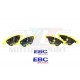 E9X E84 PLAQUETTES AV EBC YELLOW STUFF DP41512R 34116780711