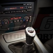 E90 BVM 6 SOUFFLET CUIR AVEC POMMEAU ALU RETRO ECLAIRE