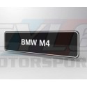 PLAQUES BMW M4 PROMOTIONNELLE M MOTORSPORT