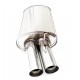E30-325 SILENCIEUX INOX 2x76mm