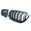 CALANDRE CHROME DOUBLE BATONS NOIR BMW SERIE 3 F30 F30 LCI F31 F31 LCI