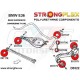 SB INTERIEUR BRAS SUPERIEUR E36 E46 X3 Z4 031174A STRONGFLEX