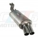 E30 325I/IX SILENCIEUX INOX 2x76MM OBLIQUE SUPERSPRINT