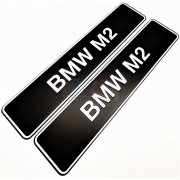 PLAQUES BMW M2 PROMOTIONNELLE M MOTORSPORT