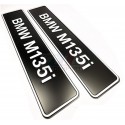 PLAQUES BMW M135i PROMOTIONNELLE M MOTORSPORT