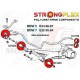 E34 E32 KIT SILENT-BLOCS POLYURETHANE 036173A 036173B STRONGFLEX