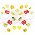 E46 M3 KIT COMPLET SILENT BLOCS POUR BMW SERIE 3 E46 STRONGFLEX 036238B 036238A