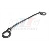 Barre Anti-Rapprochement Avant Noire BMW E36 M50 / M52 - Réglable - Aluminium