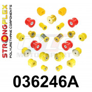 BMW X3 E83 03-10 KIT SILENT-BLOCS COMPLET STRONGFLEX 036246A 036246B