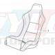 SIEGE AVD M3 E46 CSL BMW ORIGINE