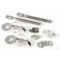 Attaches capot Dakar Wiechers Sport – Paire