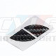 KIT STICKERS CARBONE 12MM POUR UN LOGO VOLANT BMW