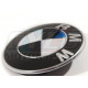 KIT STICKERS CARBONE 23MM POUR UN LOGO CAPOT COFFRE BMW