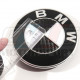 KIT STICKERS CARBONE 23MM POUR UN LOGO CAPOT COFFRE BMW