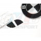 KIT STICKERS CARBONE 18MM POUR UN LOGO DE ROUE BMW