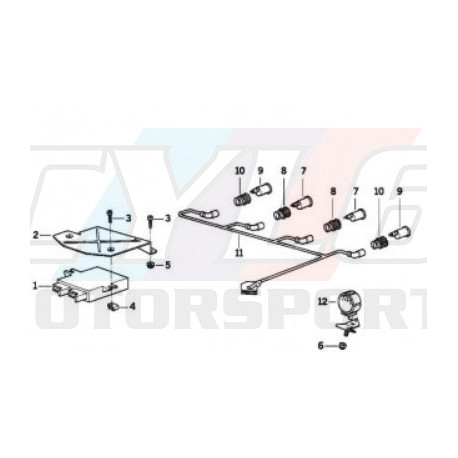 EMMETTEUR IMPULSION PDC BMW ORIGINE E36 E34 66218363091