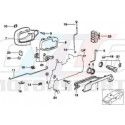 E36 CACHE POIGNEE DE PORTE CONDUTEUR BMW ORIGINE 51218205301