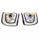 E34-E32 PHARES ANGEL EYES CHROME