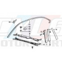 CACHE AR DROIT E36 TOURING BMW ORIGINE 51348230231