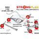 E36-E46-X3-E8X SB DE BRAS AR RENFORCE PACK 4 PIECES STRONGFLEX 33321136311 33326771828 031175A