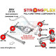 KIT COMPLET SILENTBLOCS E36 STRONGFLEX 036105A 036105B