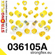 KIT COMPLET SILENTBLOCS E36 STRONGFLEX 036105A 036105B