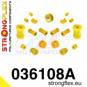 KIT COMPLET SILENT BLOCS POUR E36 COMPACT BMW 036108A 036108B STRONGFLEX