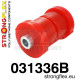 KIT SILENT-BLOCS TRAVERSE ARRIERE POLYURETHANE 33311130537 031336A 031336B STRONGFLEX