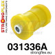 KIT SILENT-BLOCS TRAVERSE ARRIERE POLYURETHANE 33311130537 031336A 031336B STRONGFLEX