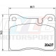 PLAQUETTE BREMBO ETRIER 4 PISTONS 34111159263