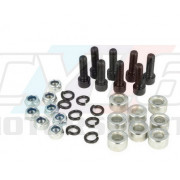 KIT VISSERIE FIXATION SIEGE BAQUET GLISSIERE PLATINE