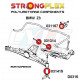 PAIRE DE SILENT-BLOCS BARRE STABILISATRICE ARRIERE 031167A STRONGFLEX