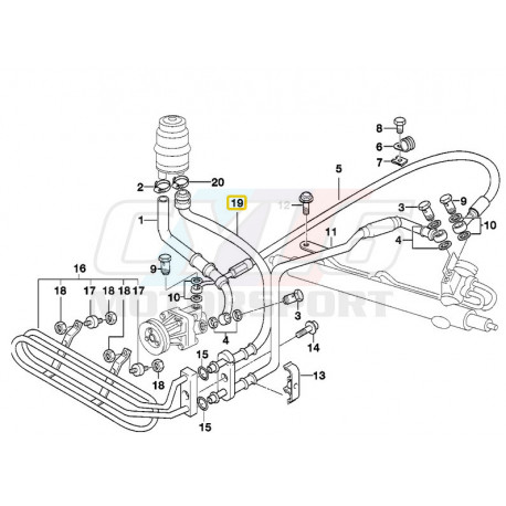 DURITE RETOUR 32411091766 BMW ORIGINE