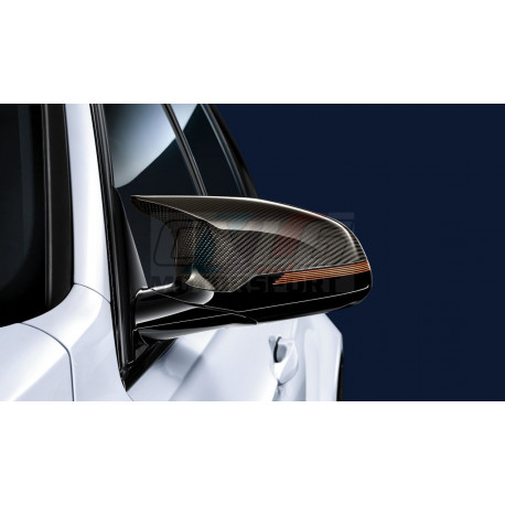 M2 F87 M3 F80 M4 F82 F83 COQUE DE RÉTROVISEUR GAUCHE M PERFORMANCE EN CARBONE BMW