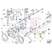 RONDELLE JOINT BMW ORIGINE E46 E39 E38 X5 E53 13537786471