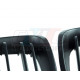 F20 F21 11-15 CALANDRE NOIR MAT DOUBLE BATONS BMW SERIE 1 F20 F21 PHASE 1 DE 07/2011 A 02/2015